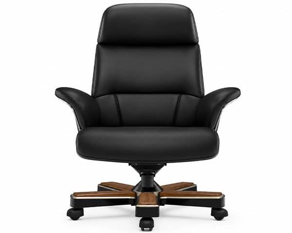 FAUTEUIL PRESIDENT CUIR YS-1605A NOIR 110*77*87