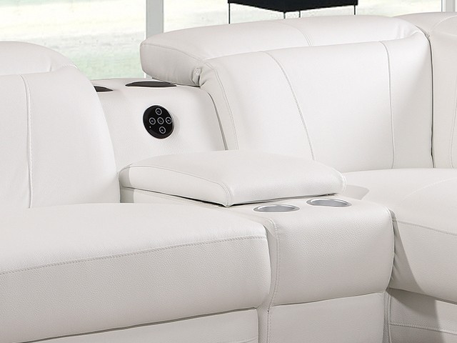 SALON CUIR 5 PLACES ANGLE LD-535 MARRON B35/BEIGE B511