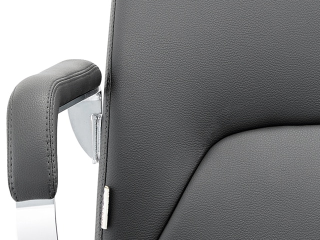 FAUTEUIL DOSSIER HAUT PU YS1601A MARRON 86*62*38