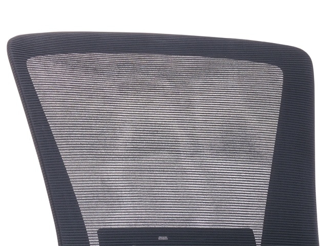 FAUTEUIL SECRETAIRE A MAILLE FLORENCE-BB NOIR