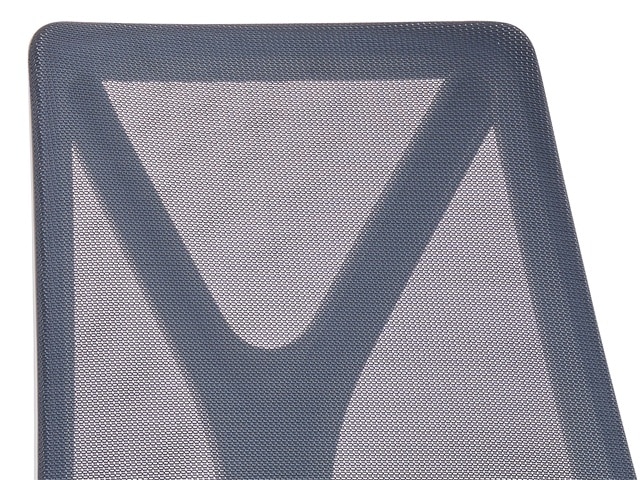 FAUTEUIL SECRETAIRE A MAILLE D1-808BW GRISE-BLANC