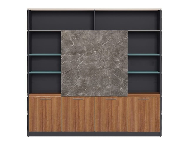 MEUBLE RANGEMENT HAUT HBB03B-2020 200*40*200 SA19+LIGHT+GREY+SC19+SE