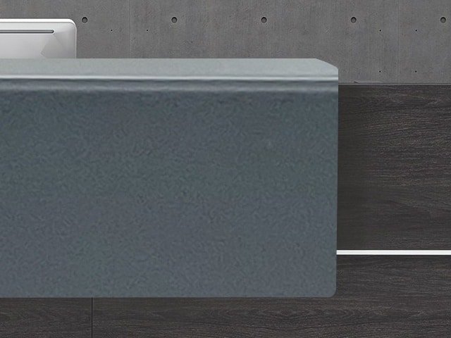 COMPTOIR DE RECEPTION HYZ01-2208 2200*800*1050 HY OAK+LIGHT GREY