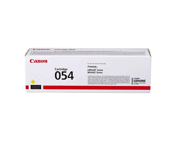 TONER CANON LASER 054 YELLOW