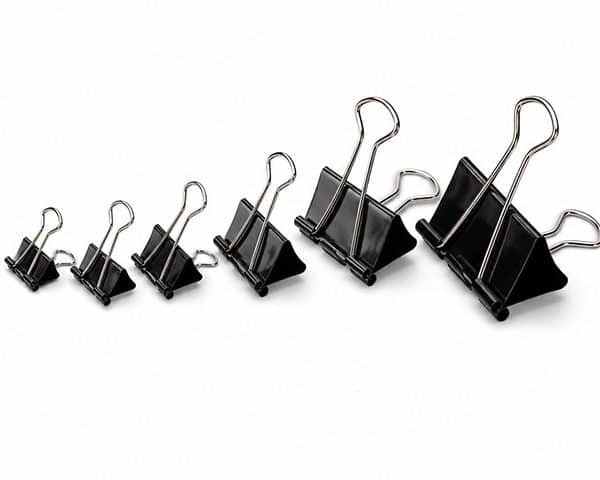 PINCE DOUBLE CLIP 32 MM BOITE DE 12 CENTRUM 80135