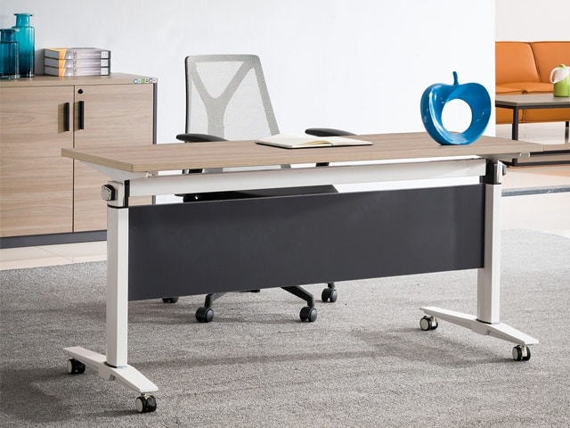 TABLE PLIANTE SUR ROUE MJE02-1204 1200x500x750 CLR LIGH GREY
