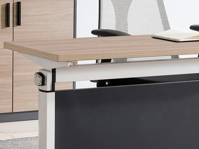 TABLE PLIANTE SUR ROUE MJE02-1204 1200x500x750 CLR LIGH GREY