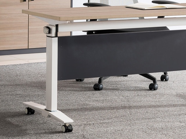 TABLE PLIANTE SUR ROUE MJE02-1204 1200x500x750 CLR LIGH GREY