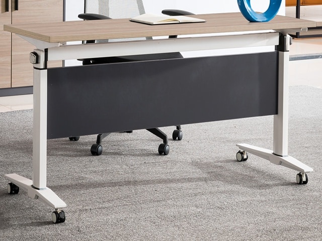 TABLE PLIANTE SUR ROUE MJE02-1204 1200x500x750 CLR LIGH GREY