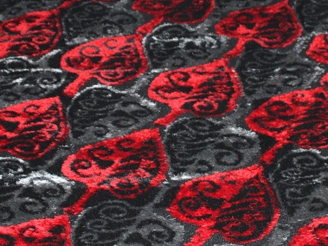 MOQUETTE RENK 200*290 3478 B ROUGE/NOIR/GRIS