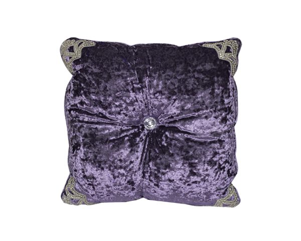 COUSSIN 46X46 MAUVE DESTOCKAGE