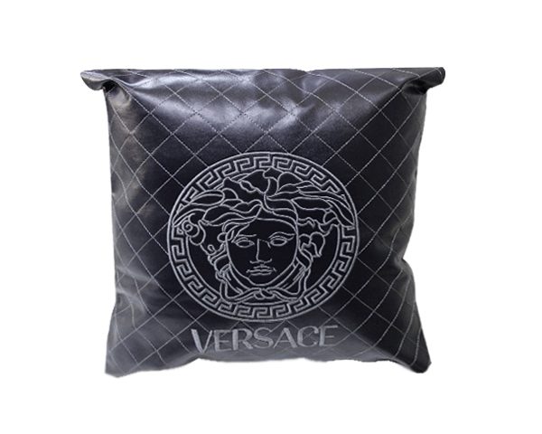 COUSSIN 46X46 BLEU VERSACE DESTOCKAGE