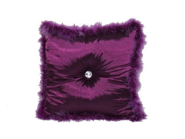 COUSSIN 46X46 MAUVE DESTOCKAGE