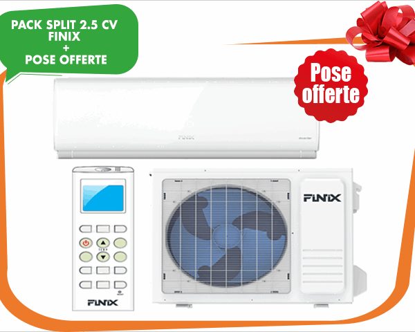 SPLIT 2.5CV FINIX-18BB 18000BTU GAZ R410A+POSE OFFERTE