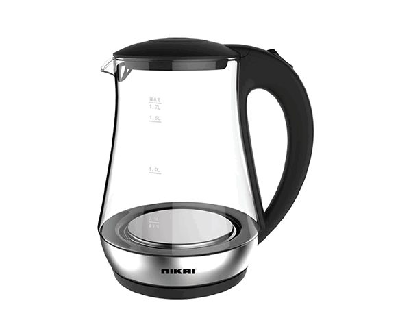 BOUILLOIRE ELECTRIQUE 1.7L NIKAI EN VERRE NK323G