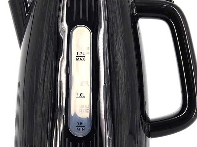 BOUILLOIRE ELECTRIQUE 1.7L NIKAI INOX NK 544P NOIR AVEC FILTRE