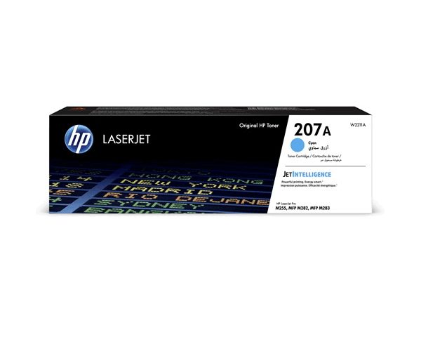 TONER HP LASERJET 207 A CYAN POUR IMP M255 MFP M282 MFP M283