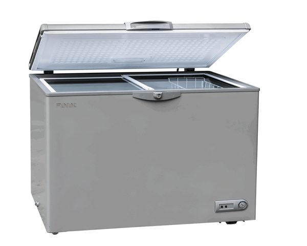 CONGELATEUR HORIZONTAL COFFRE 300L FINIX BD(W)-300 VITR GRIS 98X56X82