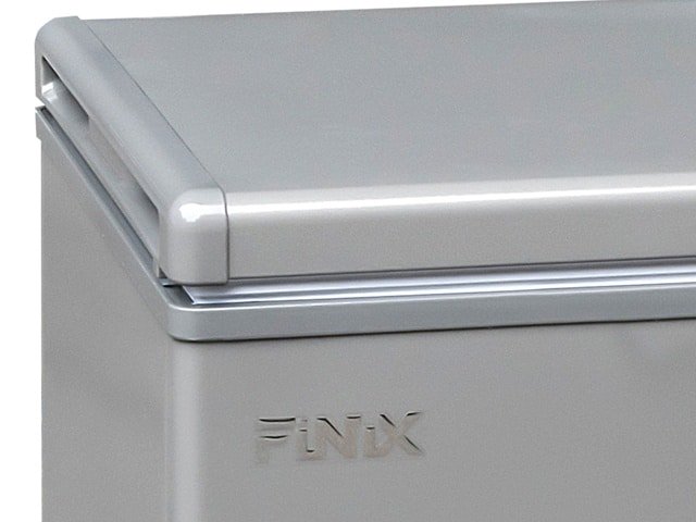 CONGELATEUR HORIZONTAL COFFRE 300L FINIX BD(W)-300 VITR GRIS 98X56X82