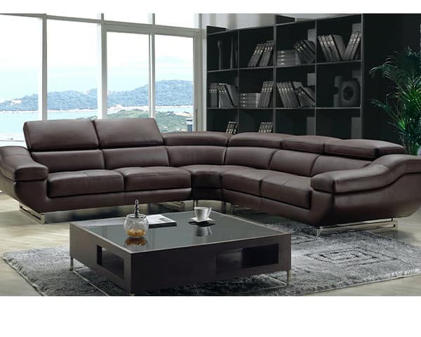 R 6 PLACES ANGLE L-305 COULEUR A88 MARRON FONCE