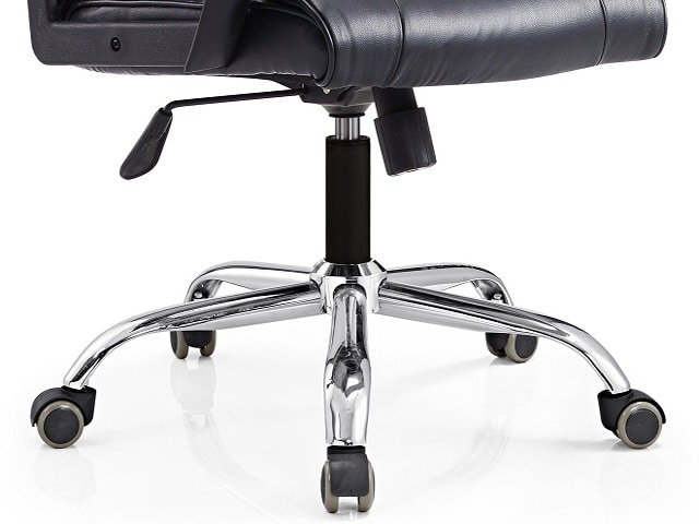 FAUTEUIL DOSSIER HAUT PU 629H NOIR