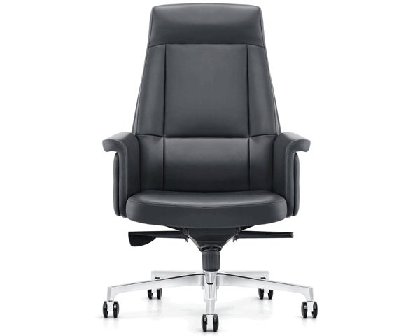 FAUTEUIL DOSSIER HAUT PU YS-1525A MARRON 105*68*71