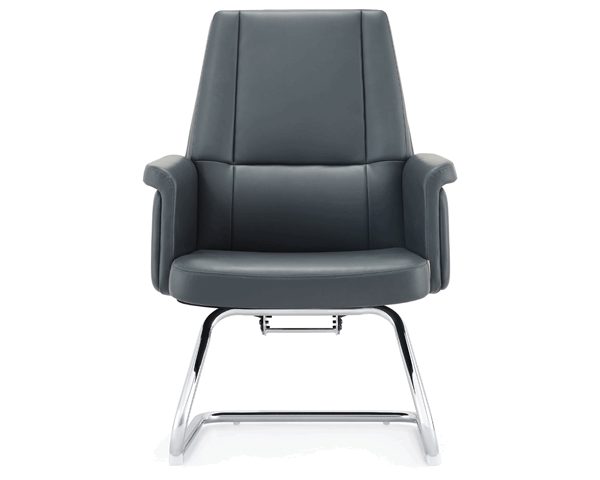 FAUTEUIL VISITEUR PU YS-1525C MARRON 86*65*55