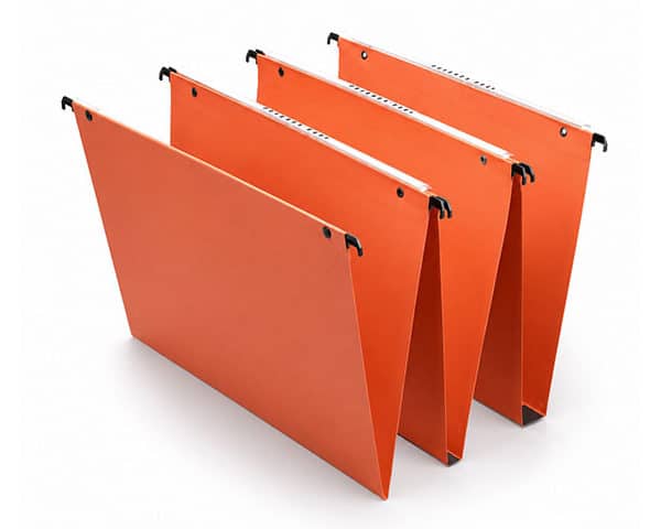 DOSSIER SUSPENDU TIROIR FOND V 10202 24X31 ORANGE