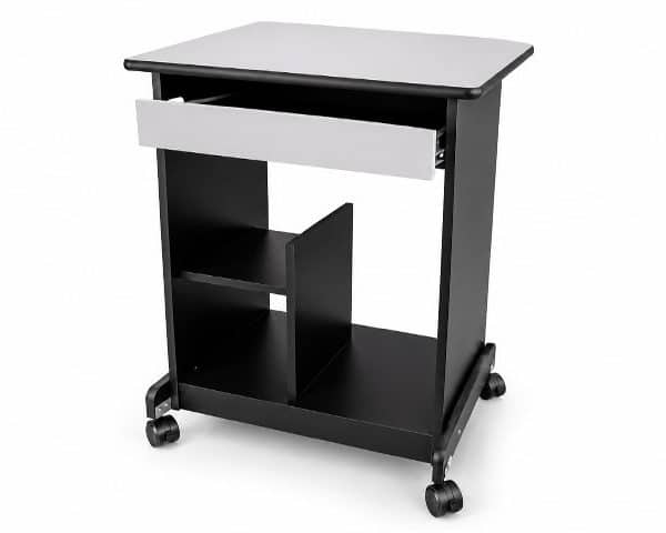 TABLE INFORMATIQUE BD PCD118 600x460x750 COULEUR GRIS TF-004/ BLACK