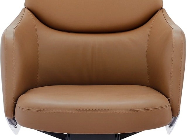 FAUTEUIL PRESIDENT PU YS-1523A MARRON 98*69*66