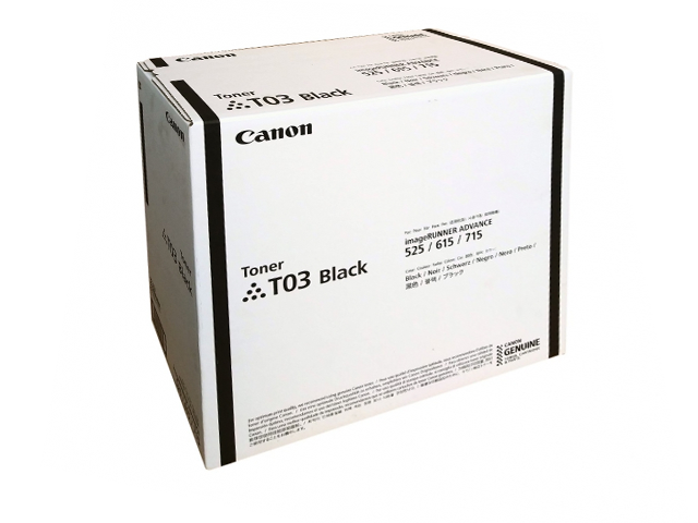 TONER CANON T03 NOIR 51.500 copies /IRA 525i / 615i / 715i/ 527