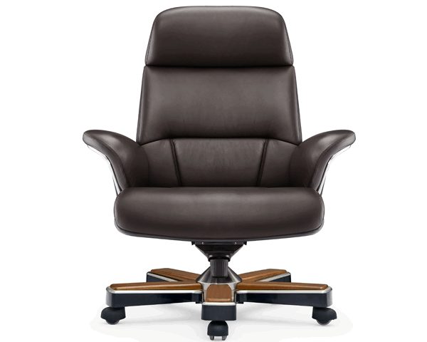 FAUTEUIL PRESIDENT CUIR YS-1605A MARRON 890*810*1255