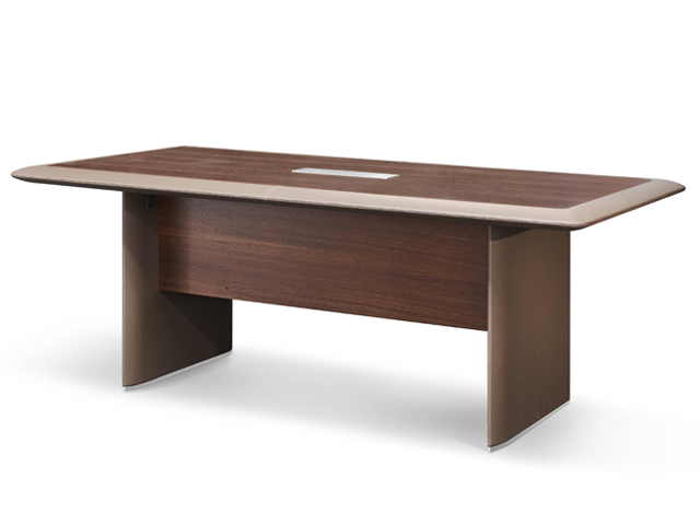 TABLE DE REUNION H-03-N 2400*1200*760 COULEUR MARRON 8-10PLCS