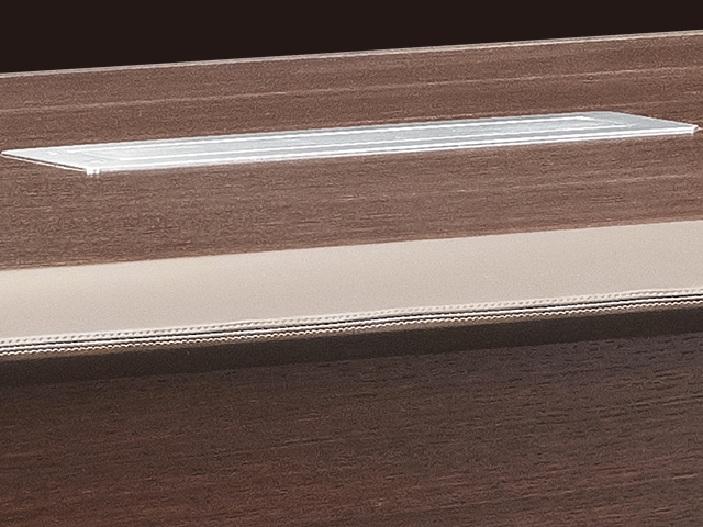 TABLE DE REUNION H-03-N 2400*1200*760 COULEUR MARRON 8-10PLCS