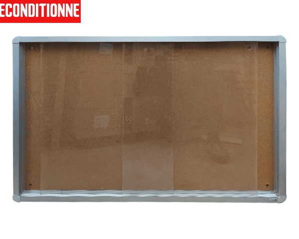 TABLEAU LIEGE A VITRINE NOBO 8XA4 portes coulissantes RECONDI