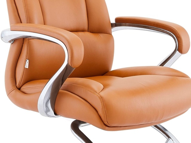 FAUTEUIL VISITEUR PU YS1522C NOIRE C4 80*69*38