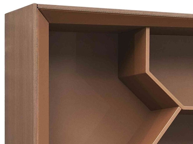 MEUBLE DE RGMT HAUT 4P+TIRR H-02-B 3230*491*2190 MARRON