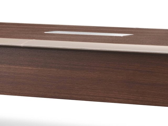 TABLE DE REUNION H-03-N 2400*1200*760 COULEUR MARRON 8-10PLCS