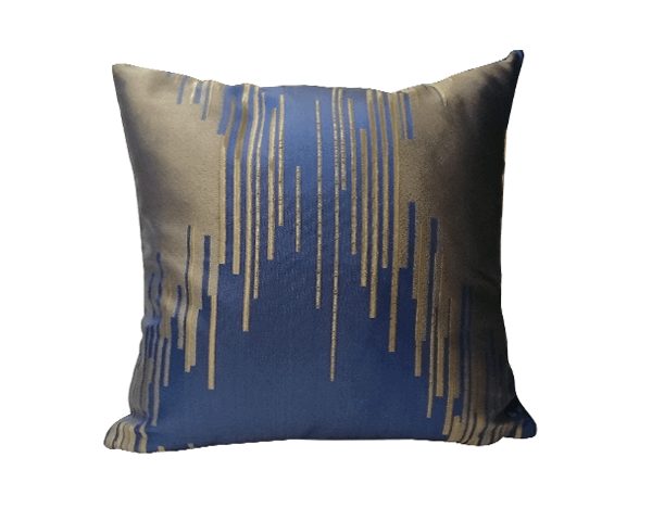 COUSSIN 43X43 BLEU MORDORE