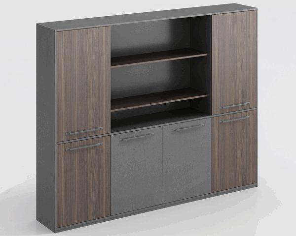 MEUBLE DE RGMT HAUT QH20 W2400A 240x40x200 NORT AMER SADA SS BUR
