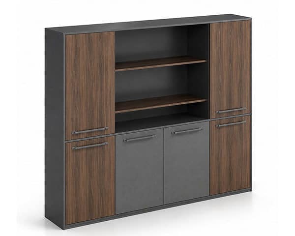 MEUBLE RANGEMENT HAUT QH20 W2400A 240x40x200 NORTH AMERIC SADA SS BUR