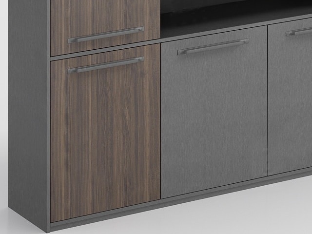 MEUBLE DE RGMT HAUT QH20 W2400A 240x40x200 NORT AMER SADA SS BUR