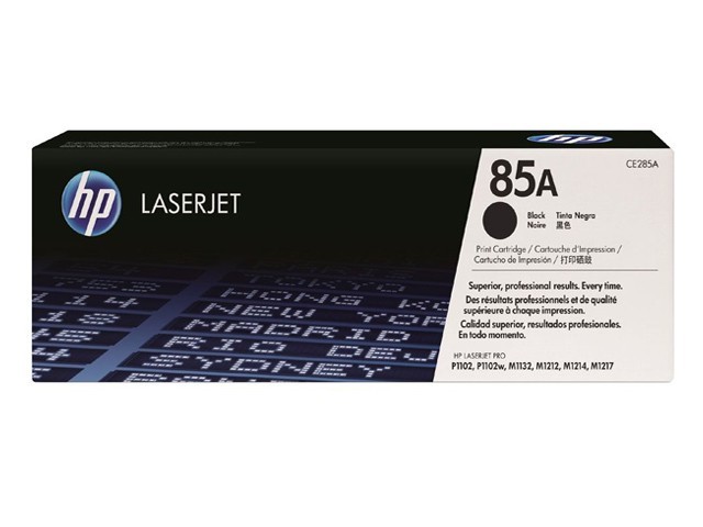 TONER HP 85A CE285A pour HP LaserJet M1132, M1212nf, P1102, P1102W