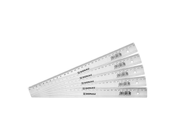 REGLE 30 CM PLATE CRYSTAL 7053901PL-00
