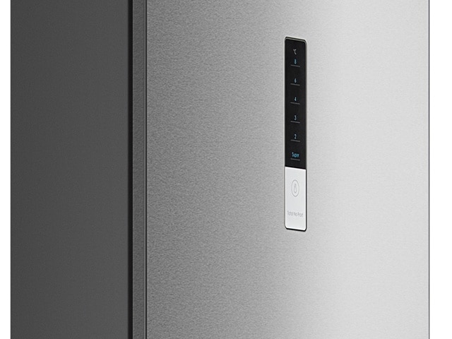 REFRIGERATEUR COMBINE 403L MIDEA MRDB424FG 3T DIS D'EAU GRI 59X63X188