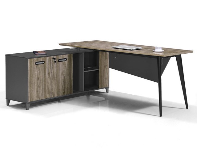 BUREAU DIRECTION MAA04-1616 LEFT 1600*1600*750 MJ ELM+GREY