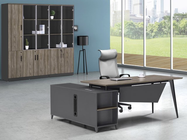 BUREAU DIRECTION MAA04-1616 LEFT 1600*1600*750 MJ ELM+GREY