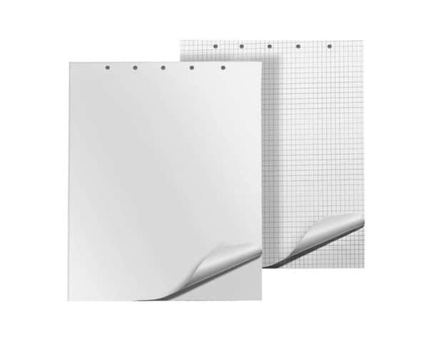 ROULEAU PADEX FLIPCHART KF15713 100*65 cm blanc 50 feuilles