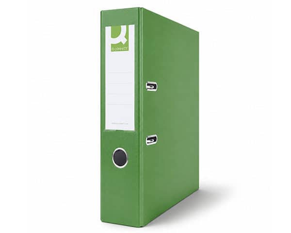 CLASSEUR LEV PVC A4 75 mm Q CONNECT VERT KF15992