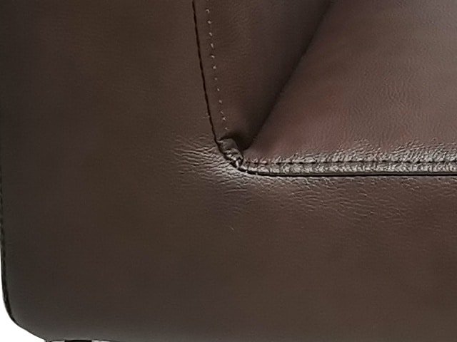 CHAUFFEUSE DE BUREAU ST003 (3220) PU MARRON FONCE 631389